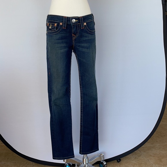 Like New True Religion Jeans Stretch 28 W - Picture 6 of 16